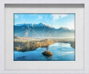 Rama Drewniana 3d 20x20 Passe-partout 11,5x11,5