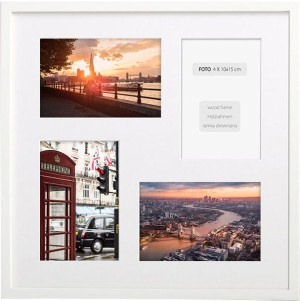 Foto Galeria Ramka Na 4 Zdjęcia - Rama 34x34 Cm