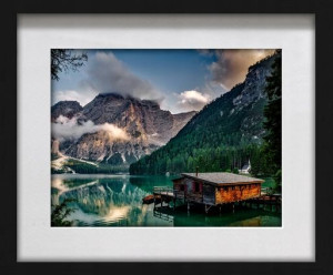Rama Drewniana 3d 25x25 Passe-partout 15,5x15,5