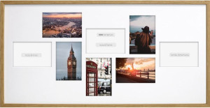 Foto Galeria Ramka Na 8 Zdjęć - Rama 38x75 Cm