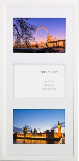 Foto Galeria Ramka Na 3 Zdjęcia - Rama 23x50 Cm