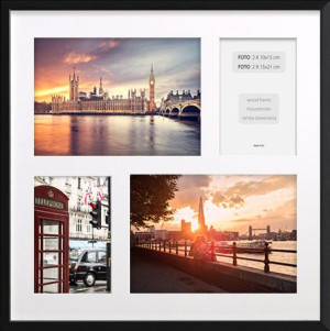 Foto Galeria Ramka Na 4 Zdjęcia - Rama 39x39 Cm