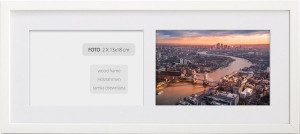Foto Galeria Ramka Na 2 Zdjęcia - Rama 18x45 Cm