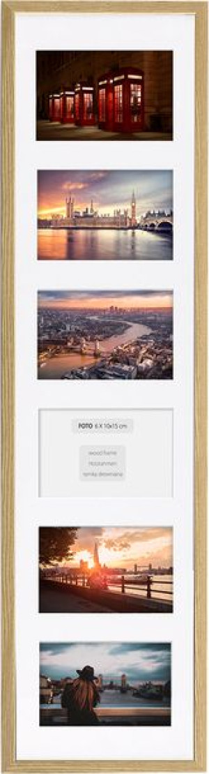 Foto Galeria Ramka Na 6 Zdjęć - Rama 20x80 Cm