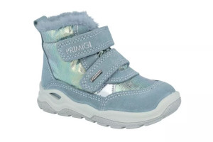 Śniegowce dziewczęce PRIMIGI 2863322 GORETEX rzepy skórzane
