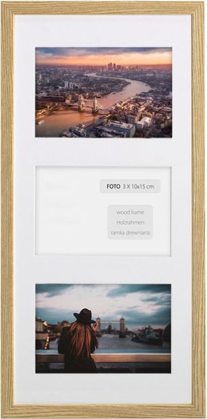 Foto Galeria Ramka Na 3 Zdjęcia - Rama 20x42 Cm