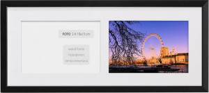 Foto Galeria Ramka Na 2 Zdjęcia - Rama 15x36 Cm