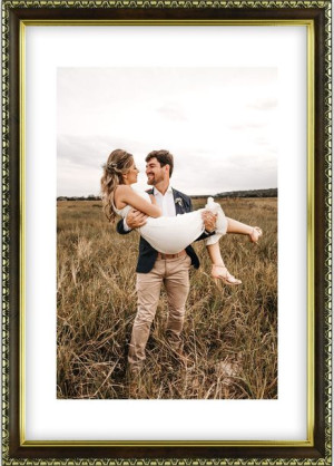 Rama Na Zdjęcia Brązowa Foto Ramka 21x29,7 Cm