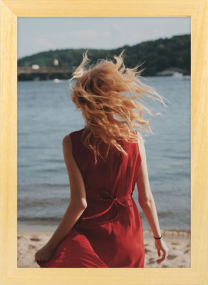 Ramka Na Zdjęcia Ramki Foto 21x29,7 Cm Naturalna