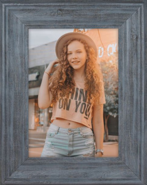 Ramka Na Zdjęcia Niebieska Foto Ramka 21x29,7 Cm