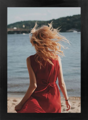 Ramka Na Zdjęcia Ramki Foto 28x35 Cm Czarna