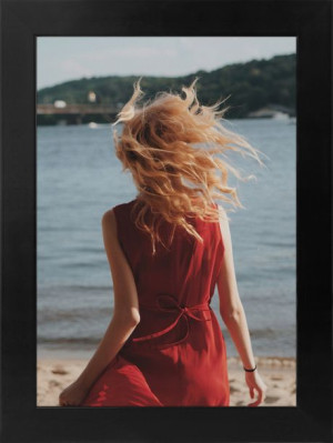 Ramka Na Zdjęcia Ramki Foto 10x15 Cm Czarna A6