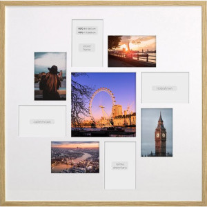 Foto Galeria Ramka Na 9 Zdjęć - Rama 60x60 Cm