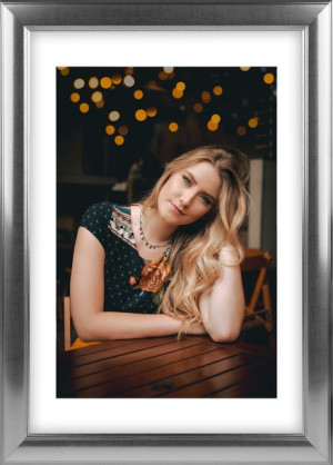 Rama Na Zdjęcia Srebrna Foto Ramka 21x29,7 Cm