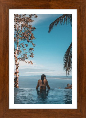 Ramka Na Zdjęcia Ramki Foto 24x30 Brązowa