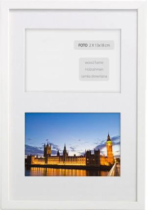 Foto Galeria Ramka Na 2 Zdjęcia - Rama 23x35 Cm