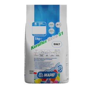 Klej Mapei Keraflex Extra S1 Biały 5kg