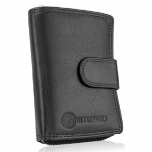 Portfel Damski Betlewski Skórzany Premium Rfid