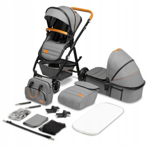 WÓZEK 2w1 Lionelo AMBER Spacerówka Gondola