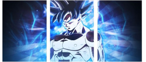 3x Obraz Na Ścianę Dragon Ball Anime Goku 50x70