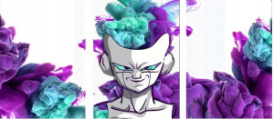 3x Obraz Na Ścianę Dragon Ball Supervillain 20x30