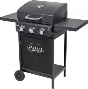 ACTIVA GRILL GAZOWY CABRIO 3-palniki 8,4kW 48x43cm