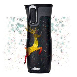 Kubek termiczny Renifer - Contigo West Loop 2.0 470 ml