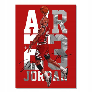 1x Obraz Do Pokoju Michael Jordan 23 40x60