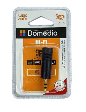 Adapter Jack Wtyk 3,5 Gniazdo 6,35 Domedia