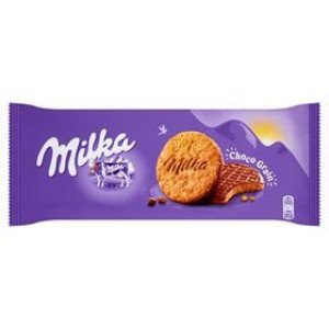 Milka Choco Grain Z Płatkami Owsianymi Oblane Czekoladą Mleczną 126 G