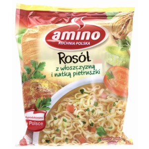 zupka błyskawiczna Amino rosół z włoszczyzną i natką pietruszki