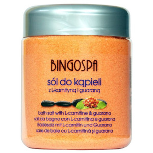 BINGOSPA Sól do kąpieli z L-karnityną i guaraną