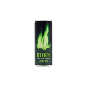 BURN Energy Drink 250ml Apple Kiwi 24 sztuki
