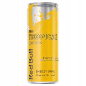 Red Bull Napój energetyczny owoce tropikalne 250 ml