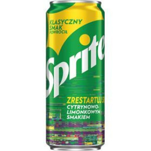 Sprite Napój Gazowany 330 Ml 24 Sztuki