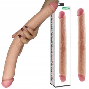 DILDO dwustronne waginalno analne Podwójny PENIS