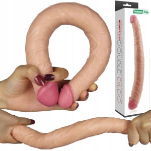 DILDO dwustronne waginalno analne Podwójny PENIS