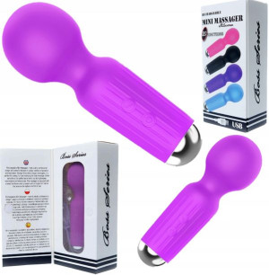 MASAŻER ŁECHTACZKI I CIAŁA mini sex wibrator USB