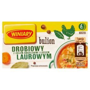 Winiary Rosół Drobiowo-ziołowy Kostka 60g