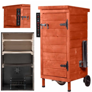 Wędzarnia smoker RealHunter Optimum 420 l 2000W cedrowa