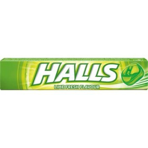 Halls Fresh Lime 33.5g