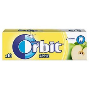 Orbit Guma Jabłko Drażetki