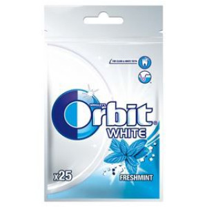 Orbit White Freshmint Guma Do Żucia Bez Cukru 35 G (25 Drażetek)
