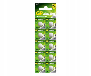 Baterie GP Z191 ALKALICZNE LR55 AG8 1,5V - 10 szt