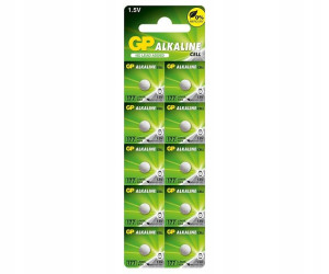 10x Bateria alkaliczna GP AG4 LR626 1,5V zegarkowa