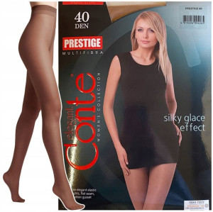 Rajstopy Damskie Conte 40 Den Prestige R4 Mocca