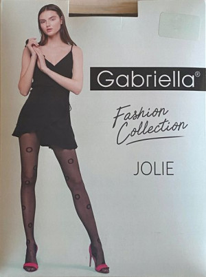 Jolie Rajstopy Wzory Gabriella 20 Den R4 Nero
