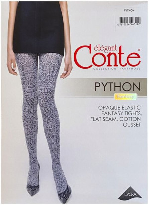 Rajstopy Wzory Conte 50 Den Python R3 Fumo