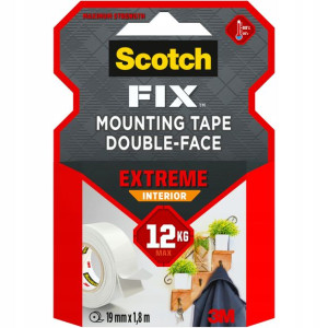 Tasma Dwustronna Montazowa SCOTCH EXTREME 1,8m wew