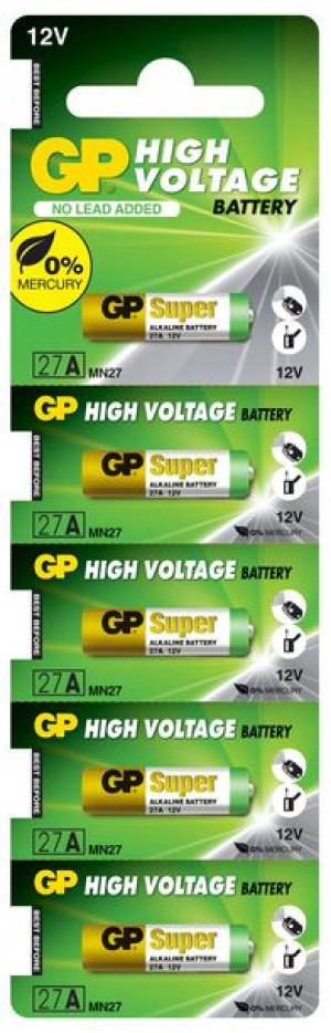 Baterie GP 27A SUPER ALKALINE 12V 5 szt do Pilota